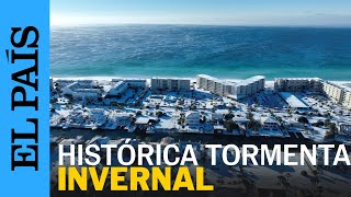 EE UU | Histórica tormenta invernal en la costa sur de Estados Unidos | EL PAÍS