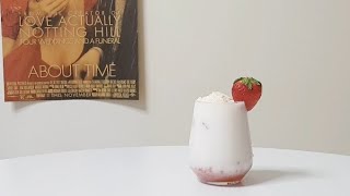 홈카페 수제딸기청 리얼딸기우유 만들기 / homecafe: how to make strawberry latte / ホームカフェ: イチゴラテ