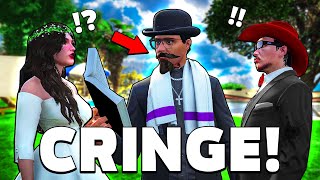 DESTROYING A CRINGE ROLEPLAY WEDDING... (GTA TROLLING)