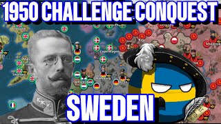 SWEDEN 1950 CHALLENGE MODE CONQUEST WORLD CONQUEROR 4