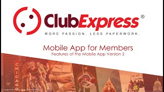 ClubExpress - Webinar - Mobile App for Members