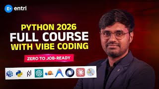 Python 2026 Crash Course | Zero to AI-Ready with Vibe Coding | Learn Python in 2 Hours