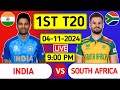 India Vs South Africa 1st T20 Live Score - Part 2