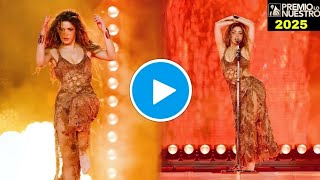 ‏Presentación Shakira Premio Lo Nuestro 2025 en vivo, ceremonia de premiación