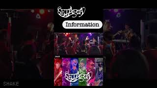 SETARIA INFORMATION 次回LIVE予告 #ライブ #バンド #男女ロックバンド #オリジナル曲 #邦ロック #オリジナルバンド #rock #ロックバンド #ギター女子