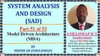 Model Driven Architecture (MDA) As a Current Trend in System Analysis, design and development