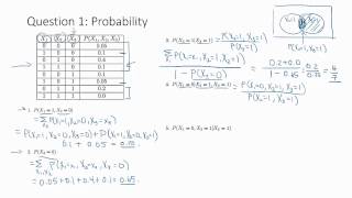 Section 5 Worksheet Solutions: Probability, Bayes Nets