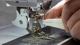 Bernina manual needle threader
