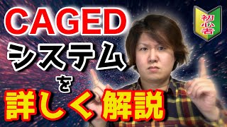 【ギターの上達を必ず後押ししてくれる】CAGEDシステムの仕組み【割と初心者のためのギターレッスン動画】