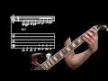 CHROMATIC SCALE GUITAR LESSON: EASY HOW TO PLAY CHROMATIC SCALE EXERCISE 1