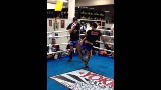 Saenchai sparring @ Yokkao super seminar SRG Thai Boxing Sydney