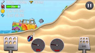 GAMES ONLINE-Hill Climb RACING multiple CAR RAINBOW ROAD/GAME PLAY#10