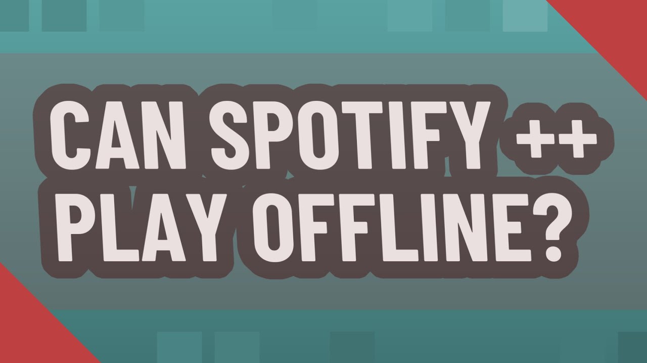 Can Spotify ++ Play Offline? - YouTube