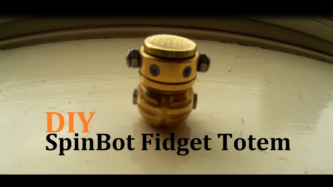 Diy Spinbot Fidget Totem Spinner V1 Youtube