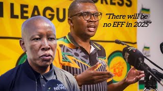 Collen Malatlji Grilling Julius Malema very hard, Vowing that it won’t exist in 2026