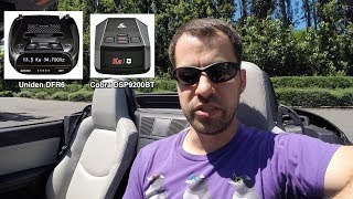 Best Radar Detectors Under $200? Uniden DFR6 vs. Cobra DSP9200BT