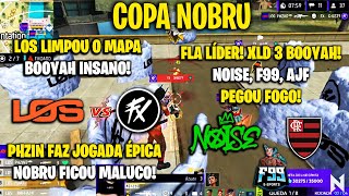 CPN - FLA LÍDER! LOS QUEBROU PHZIN FAZ JOGADA SURREAL EM CIMA DO FLUXO! XLD 3 BOOYAH! NOISE AJF F99!