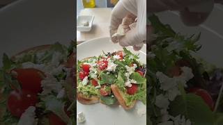 smashed Avocado on toast.  #breakfast #avocado #bruschetta #cooking #food #easyrecipe