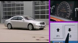 Mercedes-Benz S-Class W221: Parking Brake System Maintenance Guide