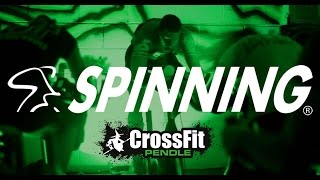 Spinning at CrossFit Pendle. Unlike any other spin class!