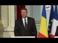 hollande and iohannis express support for kiev