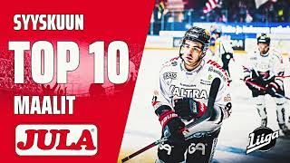 Liigan syyskuun TOP 10 -maalit | 23-24