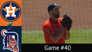 Astros VS Tigers Condensed Game 5/12/24
