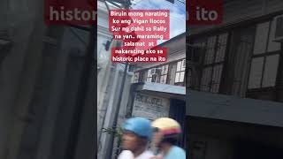 Nakatating ako sa historic place na ito .. Vigan Ilocos Sur#trending#shorts# viralvideo