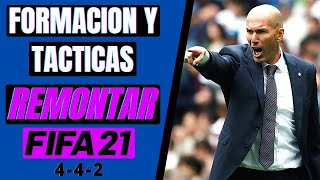 LA MEJOR FORMACIÓN Y TÁCTICAS PARA REMONTAR FIFA 21