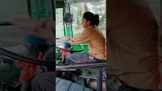 Sri Lanka Girl bus Driving