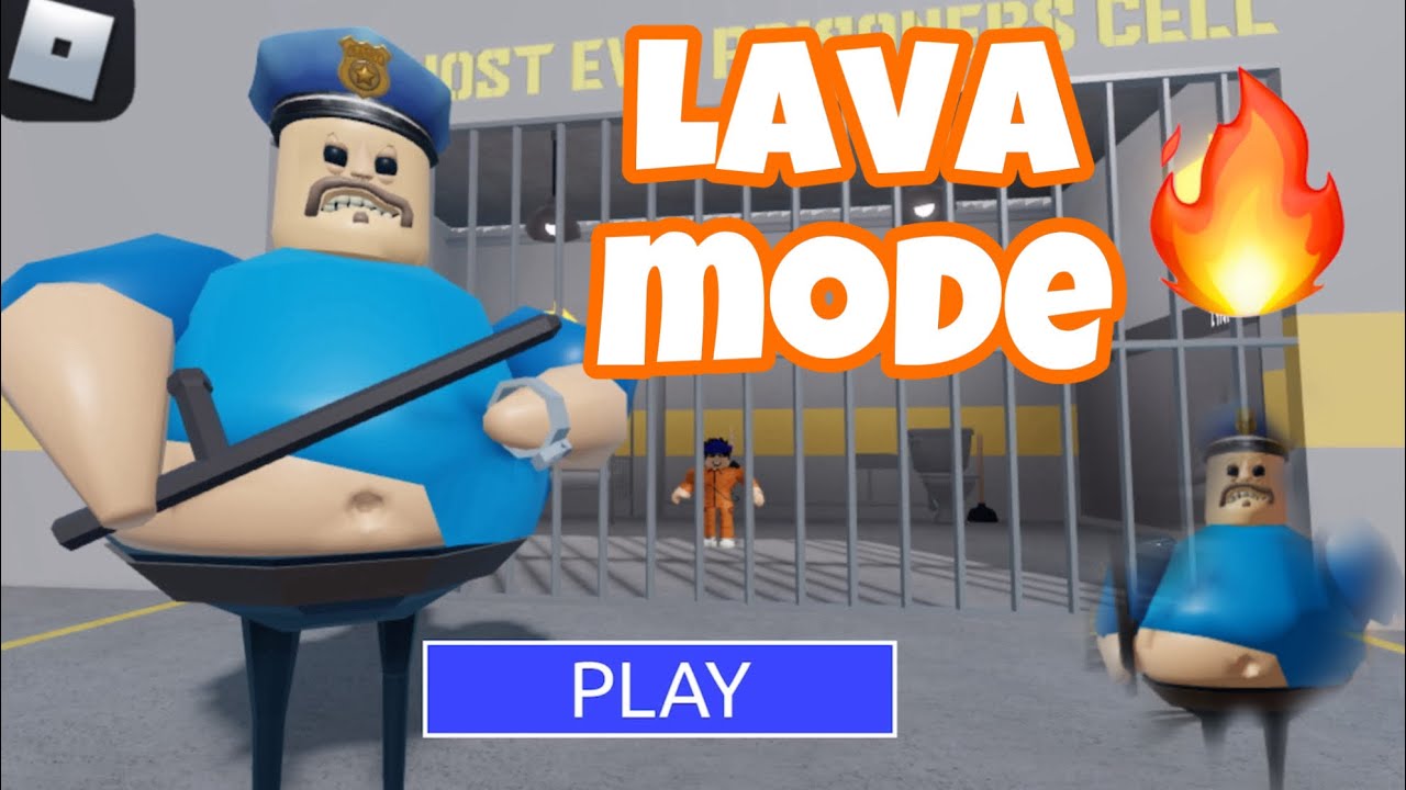 Roblox Barry’s Prison Run - Lava Mode - Full Walkthrough [4K] - YouTube