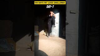 Day-7/100 days fat loss challenge #fitness #workout #fatloss