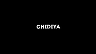 💝vilen - chidiya song | black screen lyrics | #blackscreenstatus #lyricalvideostatus