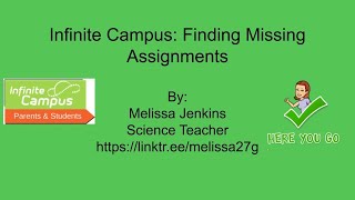 Finding Missing Assignments in Infinite Campus