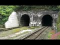 秘境　室蘭本線小幌駅　上り特急北斗通過