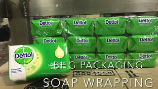 Soap shrink wrapping, soap packaging, shrink wrap, packaging machine, shrink