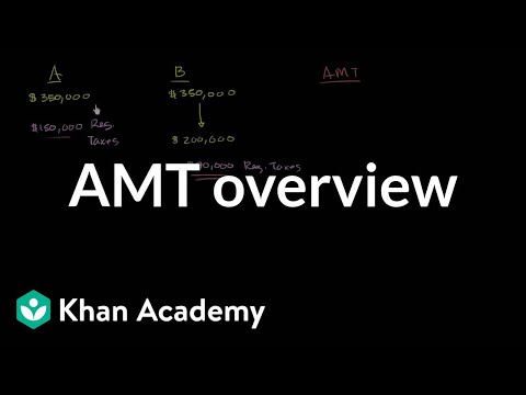 How do you calculate AMT?