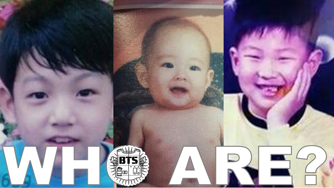 Rm Childhood Pics - Bts Glasses Taehyung Wear Contacts Members Poor ...