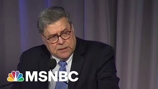 Federal Judge Calls Out Bill Barr For Lying | Rachel Maddow | MSNBC