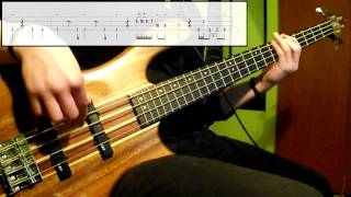Michael Jackson - Rock With You Bass Cover Play Along Tabs In Video