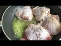 I cook almost every day! Chicken thighs and potatoes. Like it very much