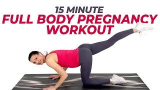 15 Minute Pregnancy Workout (1st Trimester, 2nd Trimester, 3rd Trimester)