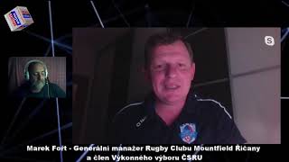 Marek Fořt - Generální manažer Rugby Clubu Mountfield Říčany a člen Výkonného výboru ČSRU