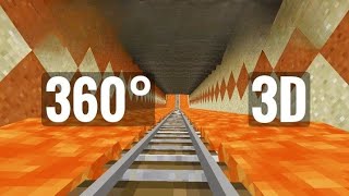 Halloween 3D VR 360 video Minecraft Horror Roller Coaster 360° 마인크래프트