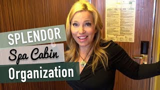 Carnival Splendor Spa Cabin Tour And Organization