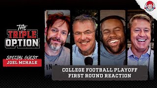 Ohio State Smacks Tennessee, CFP First Round Fallout, Joel McHale Joins, Quarterfinals Preview