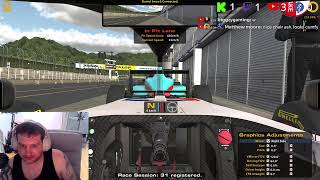 BIGGZYGAMING:iRacing why do i do this to my self:Join The King Of Noobs