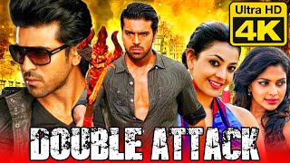 Double Attack (4K ULTRA HD) Ram Charan's Blockbuster Hindi Dubbed Movie | Kajal Aggarwal, Amala Paul