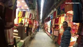 साघुरो गल्ली भित्रको बजार -Narrow  Busy Market - Kathmandu City, NEPAL-Walking tour