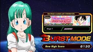 HOW TO GET 6000 BURST MODE SCORE USING PEPPY GALS: VIDEL DOKKAN EVENT: DBZ DOKKAN BATTLE